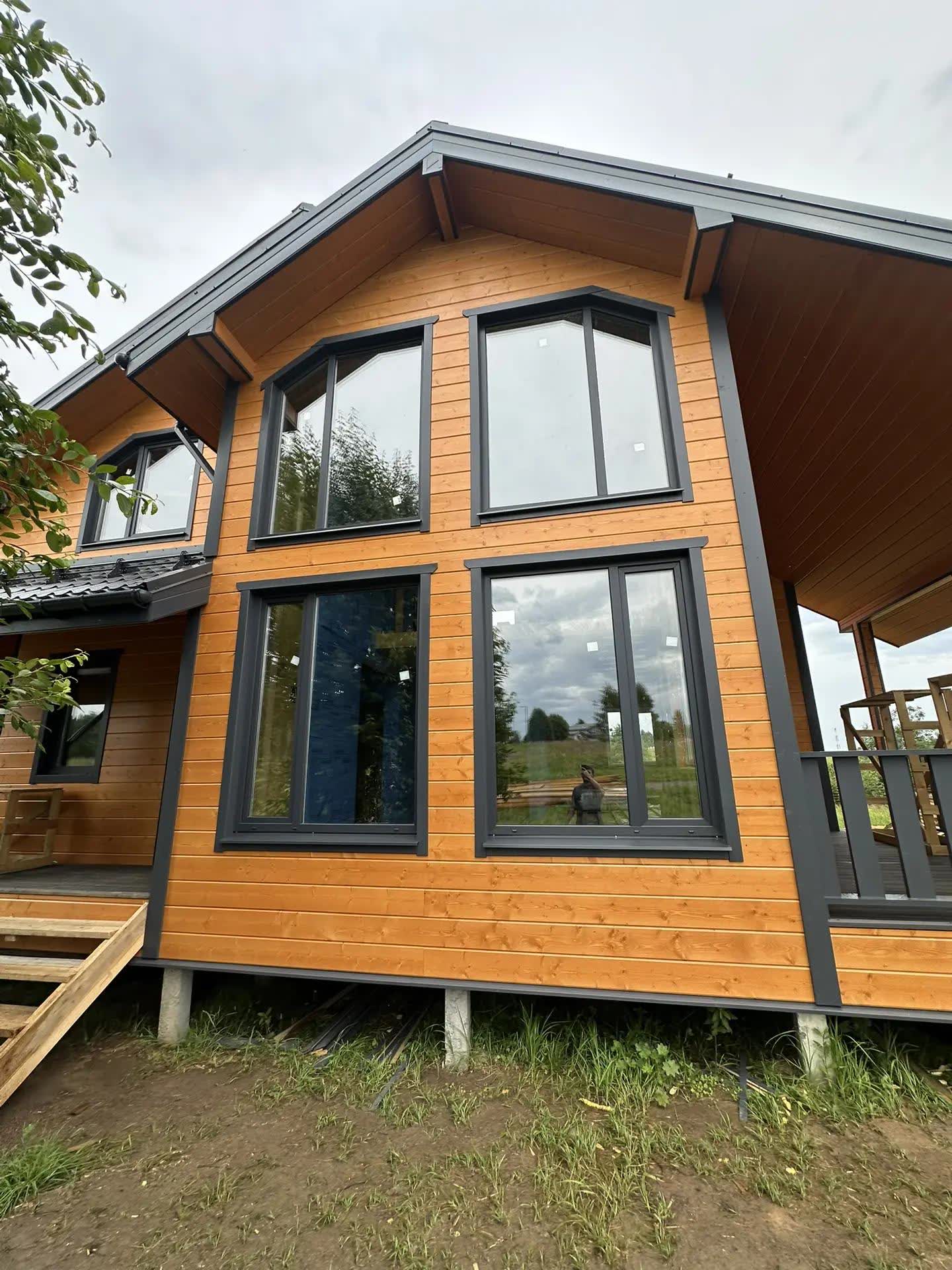 Каркасный жилой дом по проекту «Словения» в КП Bayside Residence