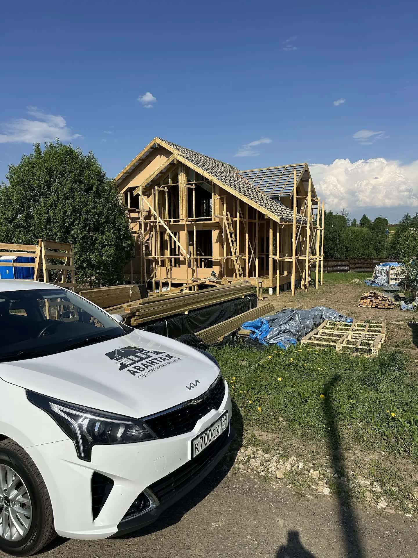 Каркасный жилой дом по проекту «Словения» в КП Bayside Residence