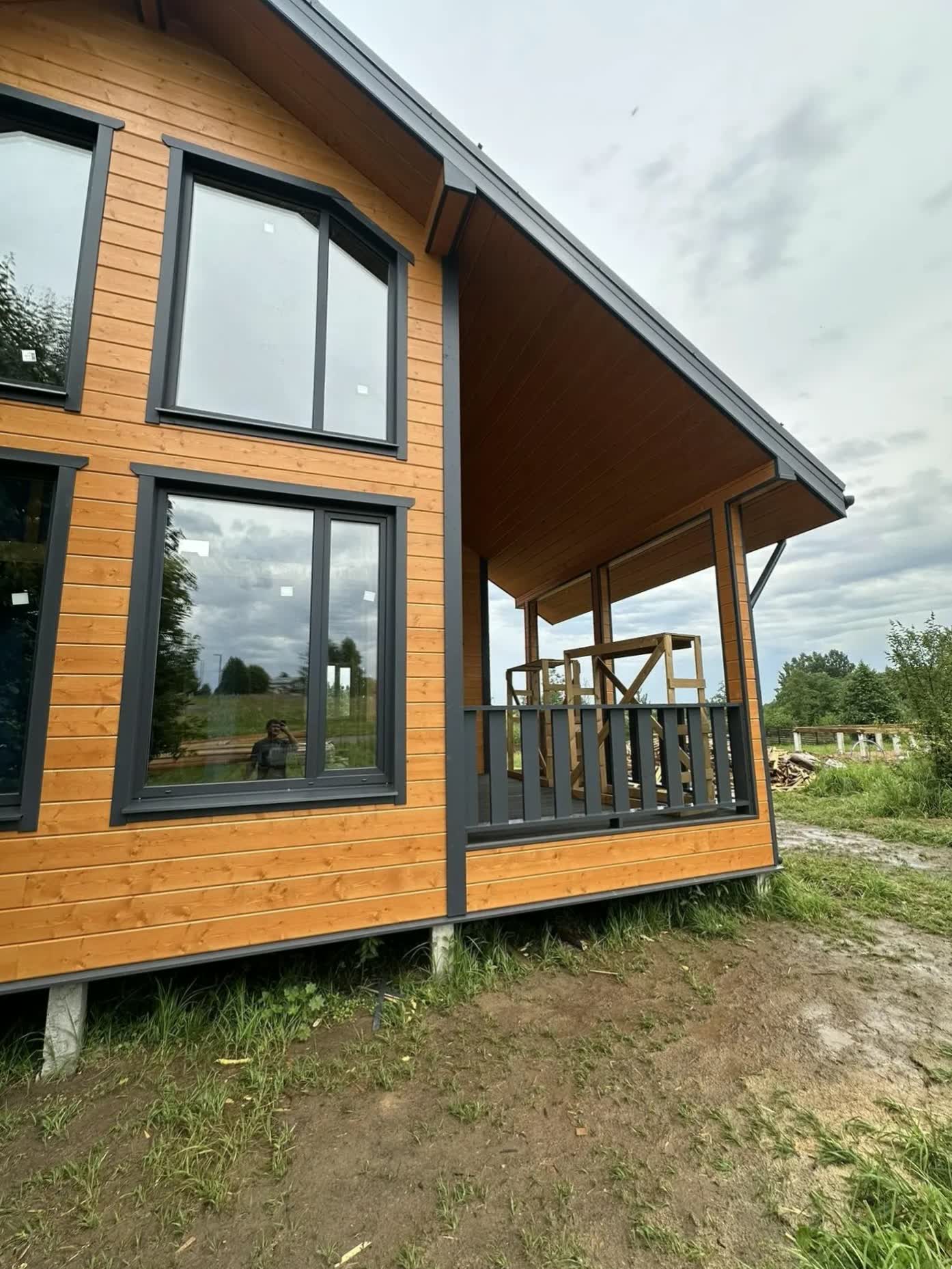 Каркасный жилой дом по проекту «Словения» в КП Bayside Residence
