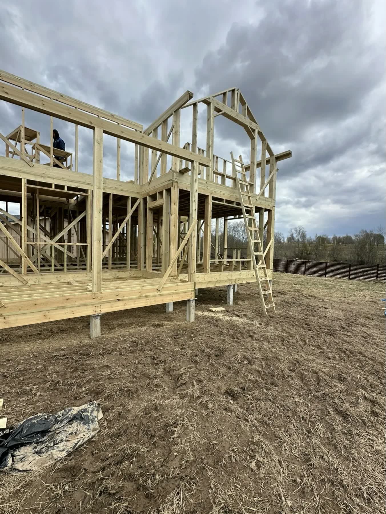 Каркасный жилой дом по проекту «Словения» в КП Bayside Residence