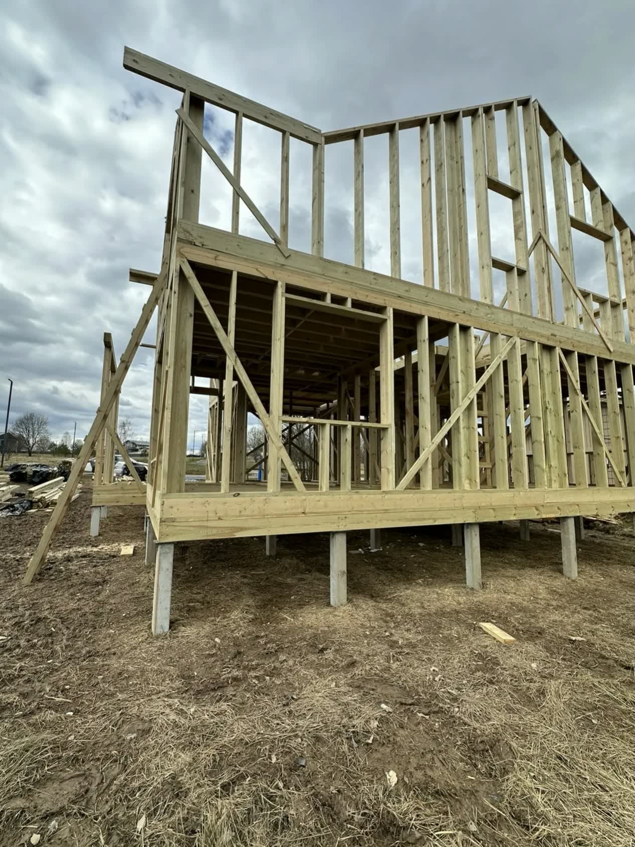Каркасный жилой дом по проекту «Словения» в КП Bayside Residence