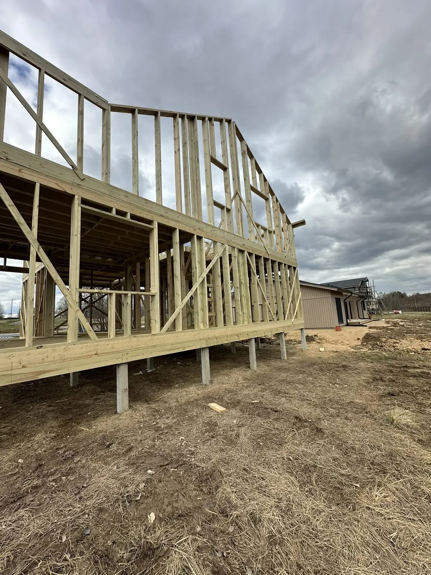 Каркасный жилой дом по проекту «Словения» в КП Bayside Residence