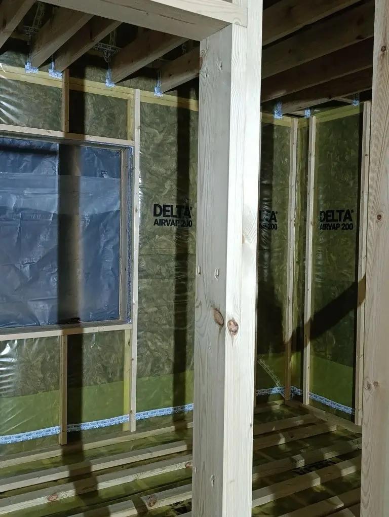 Жилой дом по каркасной технологии по проекту «София» в СНТ Мирное