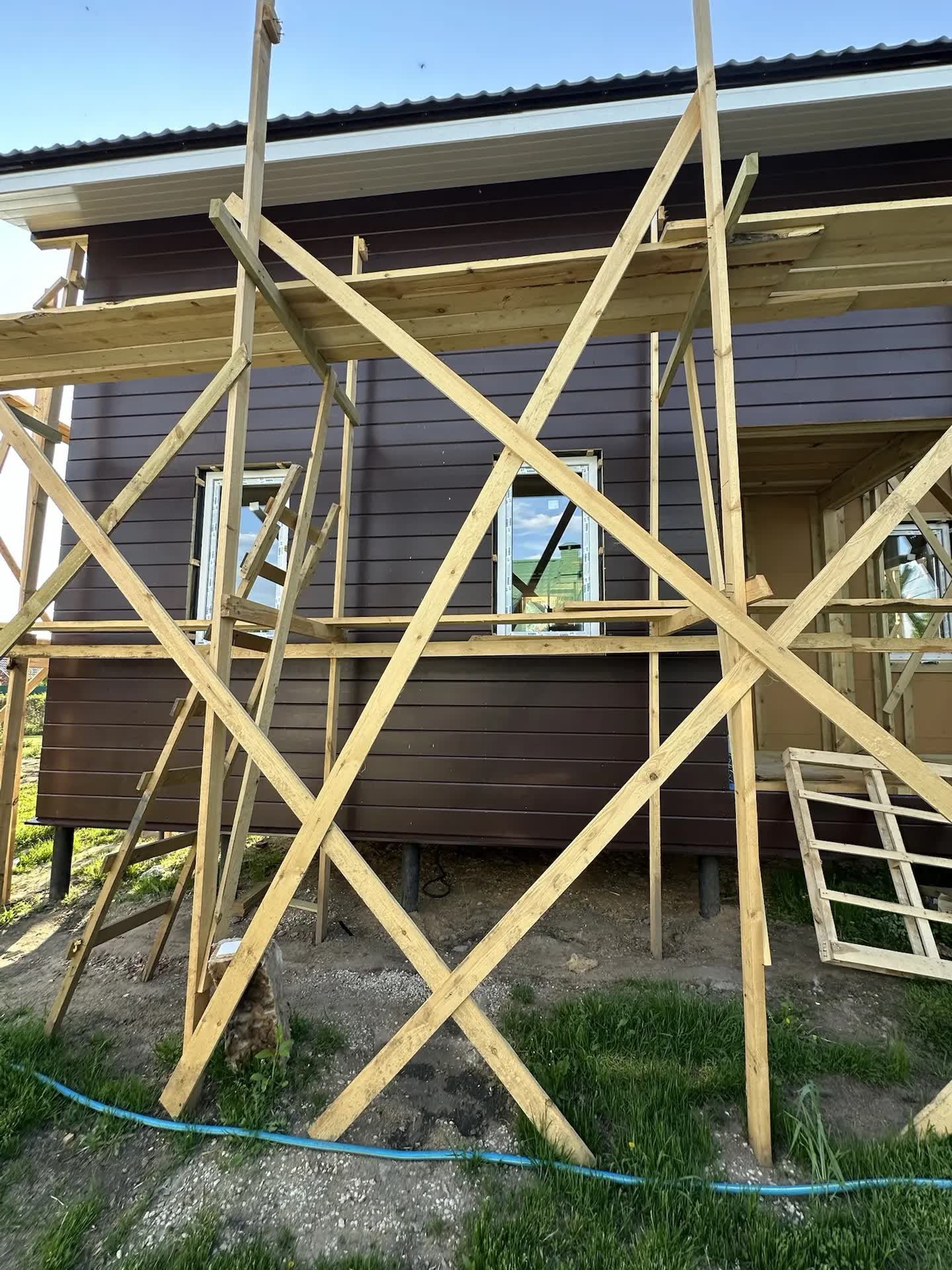 Каркасный дом по проекту 
